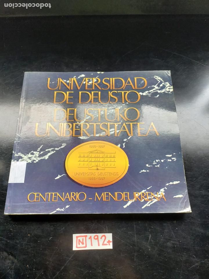Libros de segunda mano: Universidad de Deusto Deustuko Unibertsitate - Foto 1