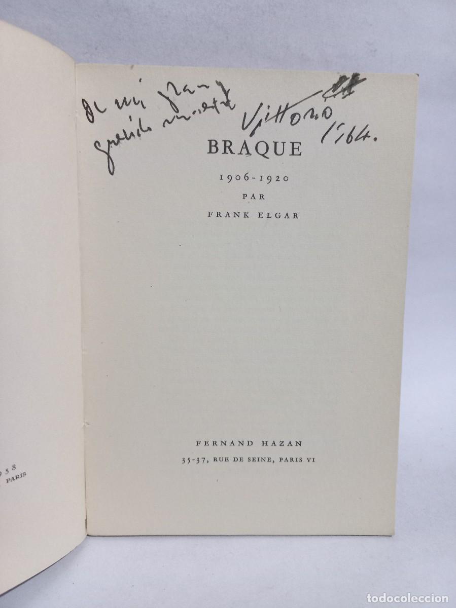 Libros de segunda mano: Frank Elgar - Braque - 1958 - Foto 2