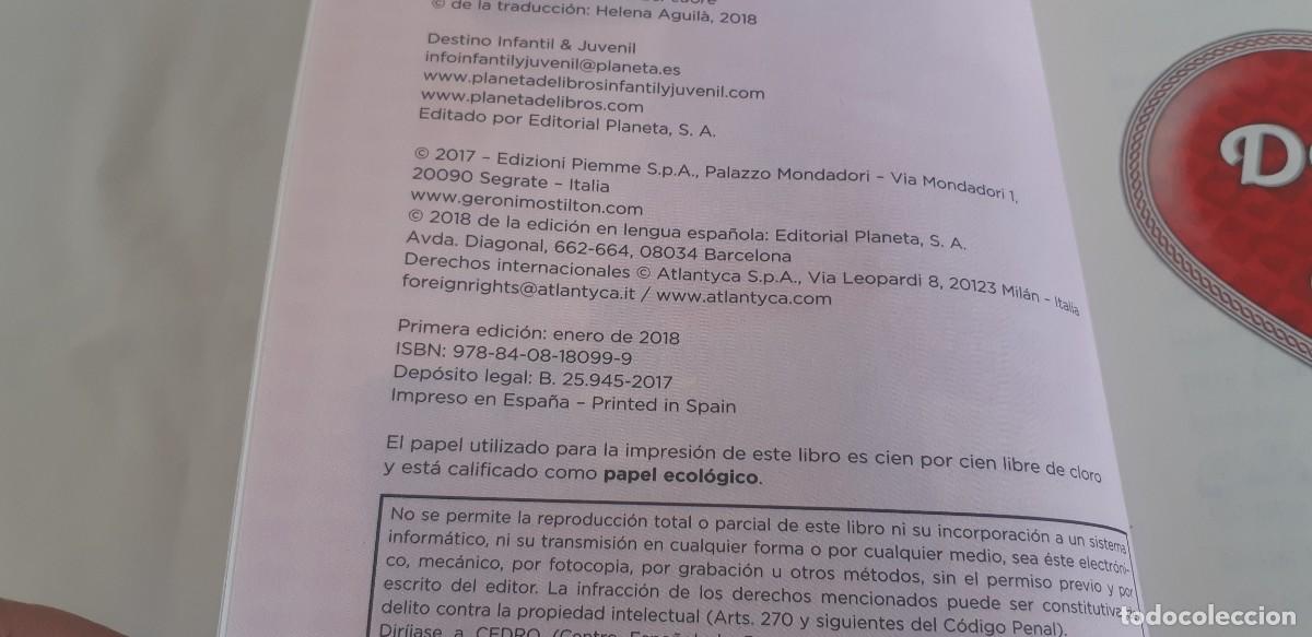 Libros de segunda mano: (Sevilla) TEA STILTON. DETECTIVES DEL CORAZON - Foto 3