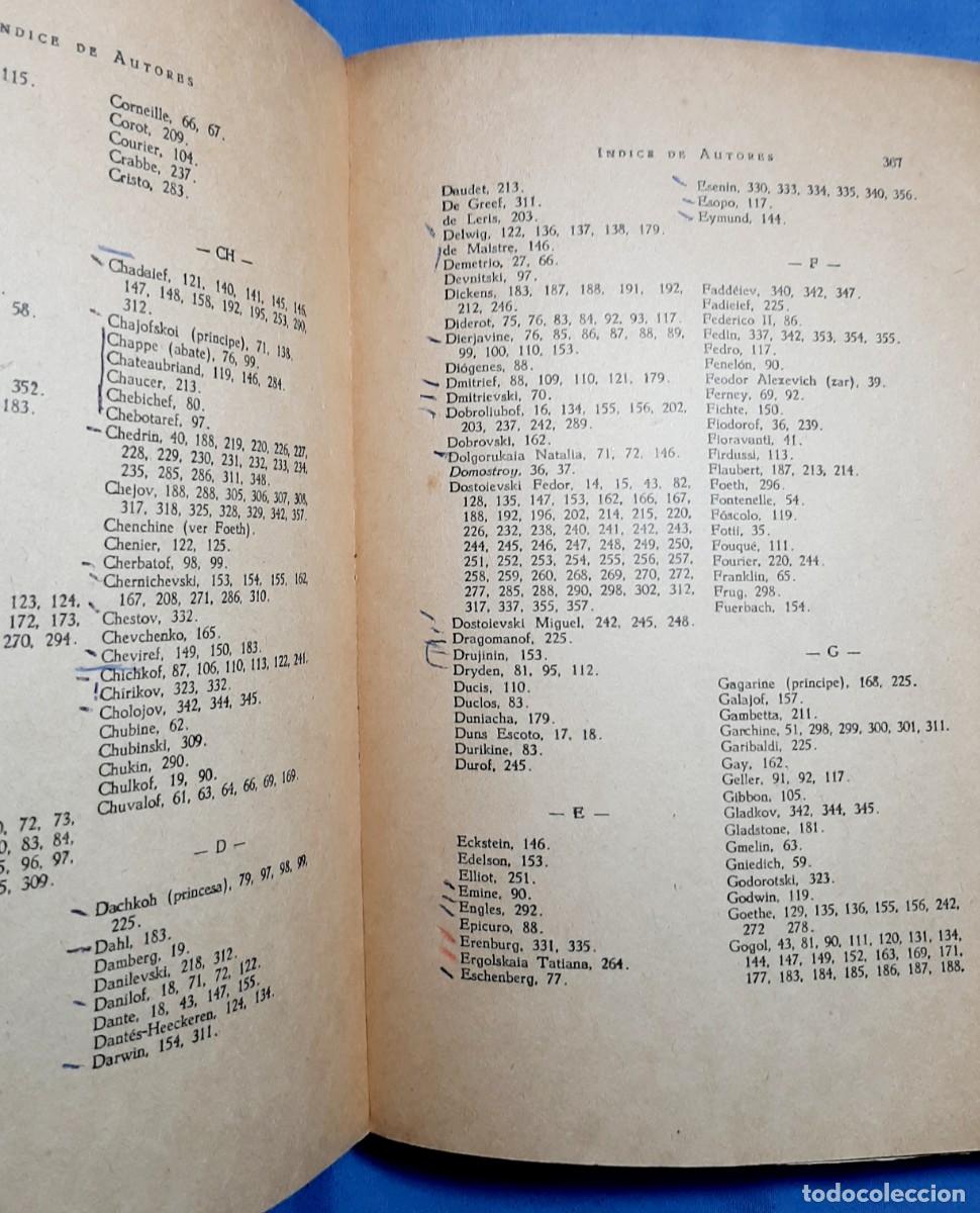 Libros de segunda mano: HISTORIA DE LA LITERATURA RUSA. WALISZEWSKI. 1946. - Foto 6