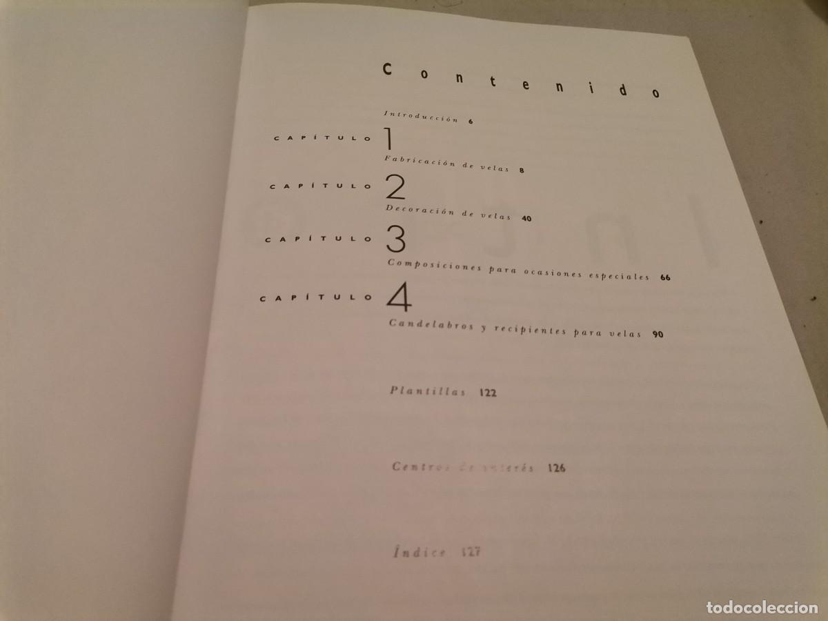 Libros de segunda mano: VELAS DECORATIVAS LETTY OATES ED. LIBSA 2004 - Foto 2