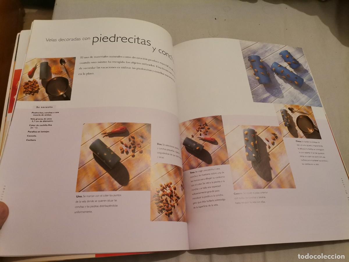 Libros de segunda mano: VELAS DECORATIVAS LETTY OATES ED. LIBSA 2004 - Foto 4