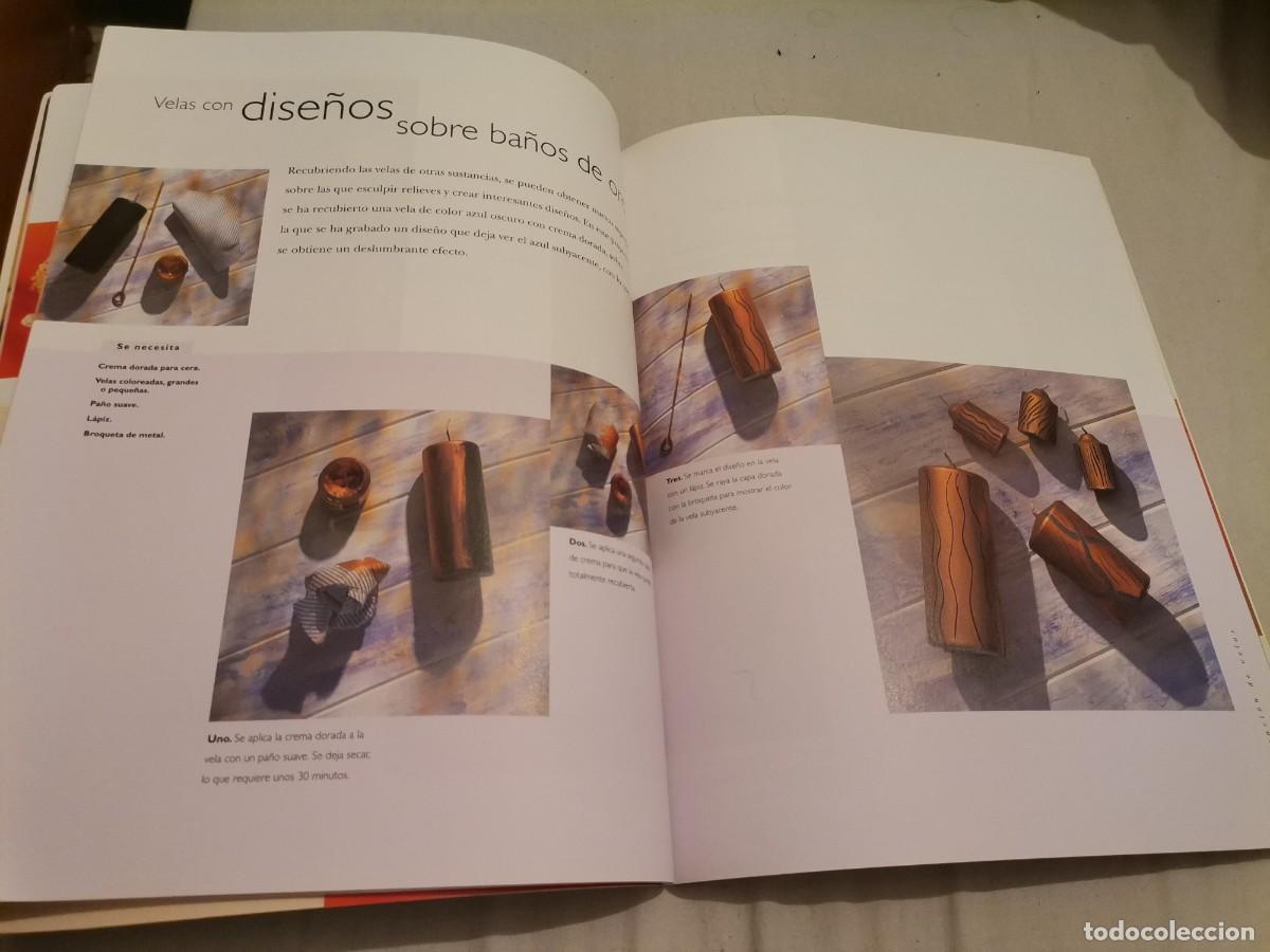 Libros de segunda mano: VELAS DECORATIVAS LETTY OATES ED. LIBSA 2004 - Foto 5