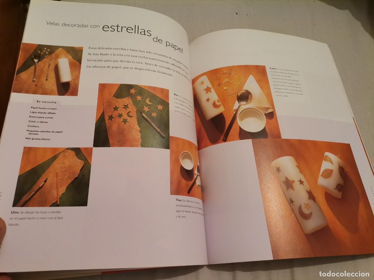 Libros de segunda mano: VELAS DECORATIVAS LETTY OATES ED. LIBSA 2004 - Foto 6