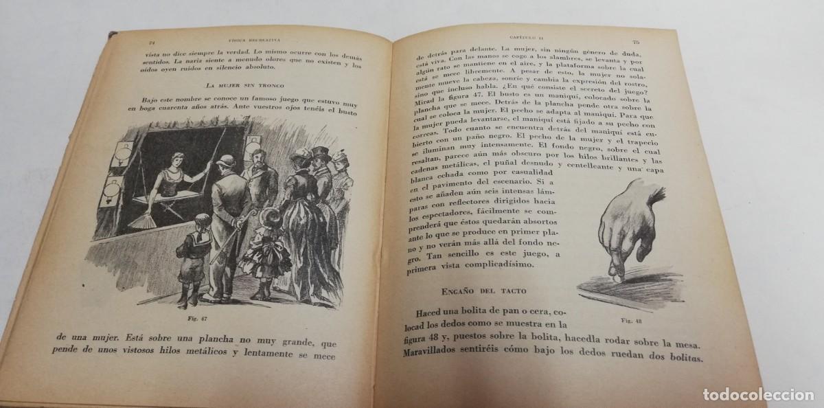 Libros de segunda mano: F&Iacute;SICA RECREATIVA, ANTONIO ESTRADA. - Foto 3