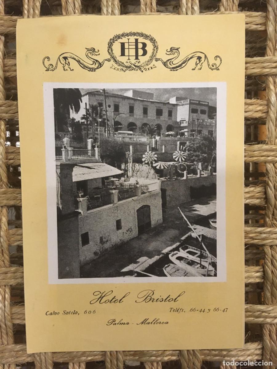Libri di seconda mano: PROGRAMA HOTEL BRISTOL TITOS PALMA DE MALLORCA 1958