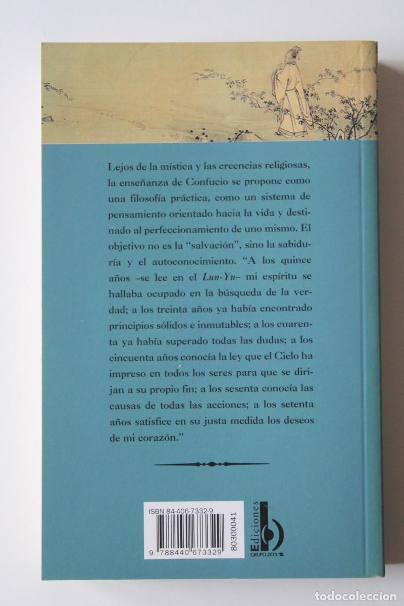 Libros de segunda mano: Confucio - Los cuatro Libros Cl&aacute;sicos - Ediciones B - Foto 3