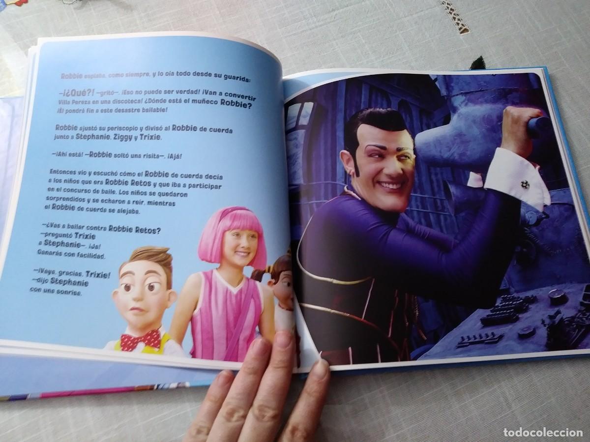Libros de segunda mano: LAZY TOWN. DUELO DE BAILE (Libro con CD) - Foto 8