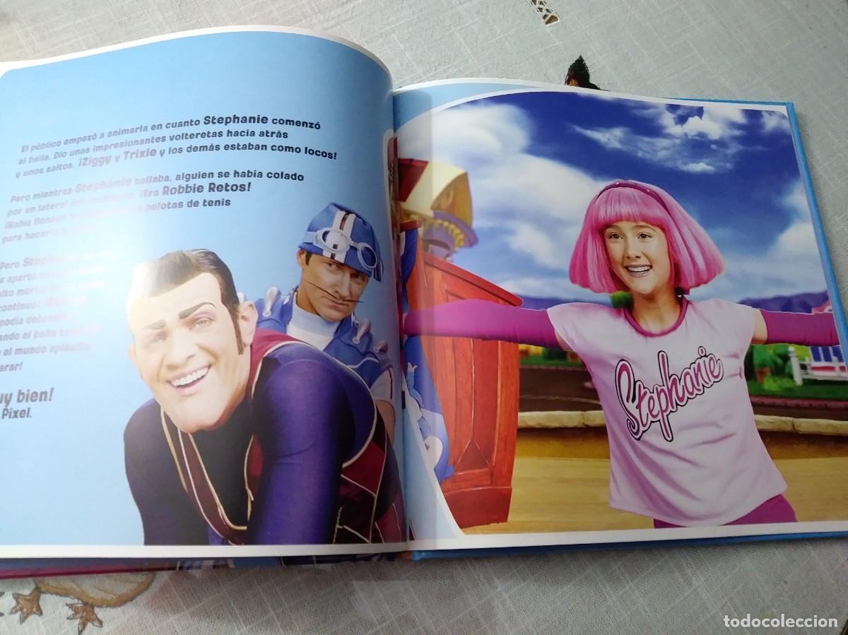 Libros de segunda mano: LAZY TOWN. DUELO DE BAILE (Libro con CD) - Foto 10