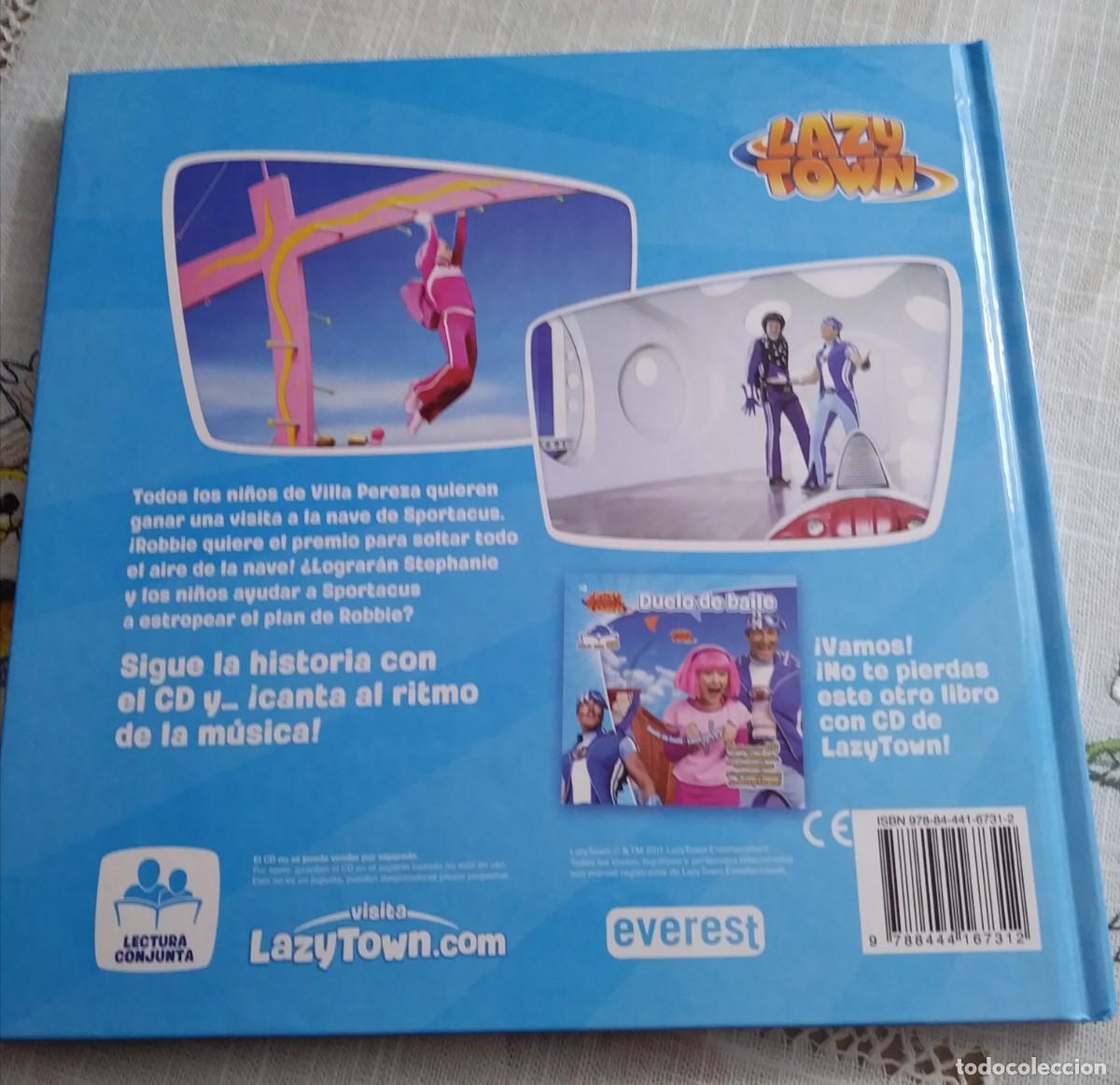 Libros de segunda mano: LAZY TOWN. AMIGOS PARA SIEMPRE (Libro con CD) - Foto 4