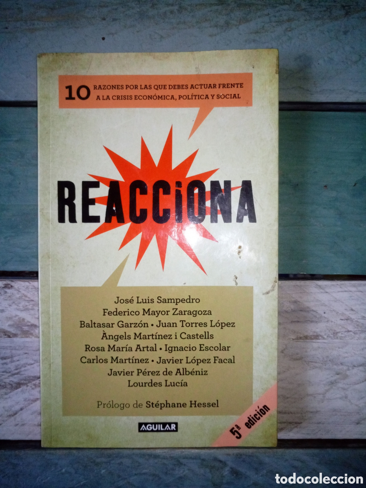 Libros de segunda mano: Libro Reacciona - Foto 1