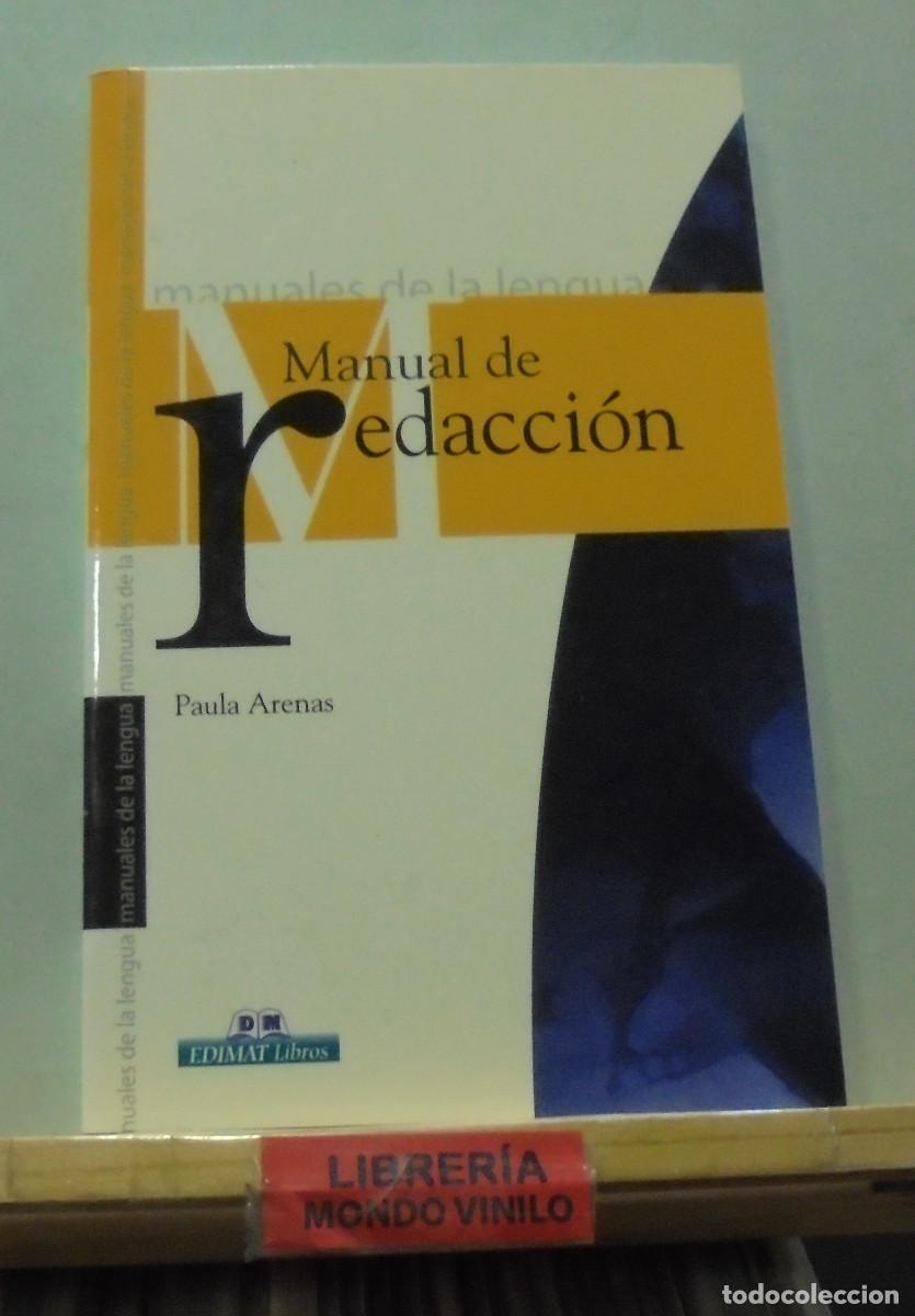 Libros de segunda mano: Manual de redacci&oacute;n. Paula Arenas - Foto 1
