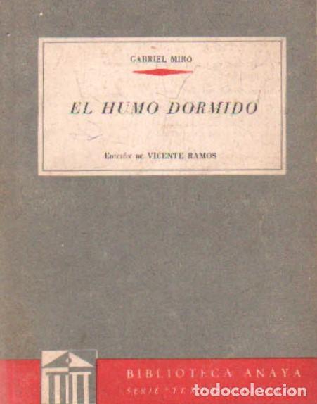 Libros de segunda mano: EL HUMO DORMIDO. MIR&Oacute;, GABRIEL. A-LIT-269 - Foto 1