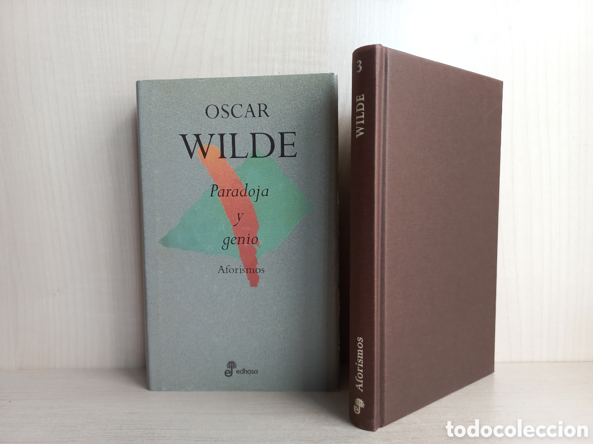 Libros de segunda mano: Oscar Wilde. Paradinas y genio. Aforismos. Edhasa, 2002. - Foto 4