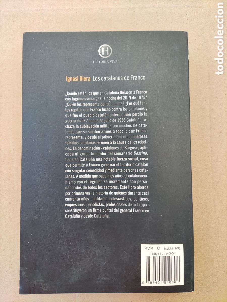 Libros de segunda mano: Los catalanes de Franco - Foto 2