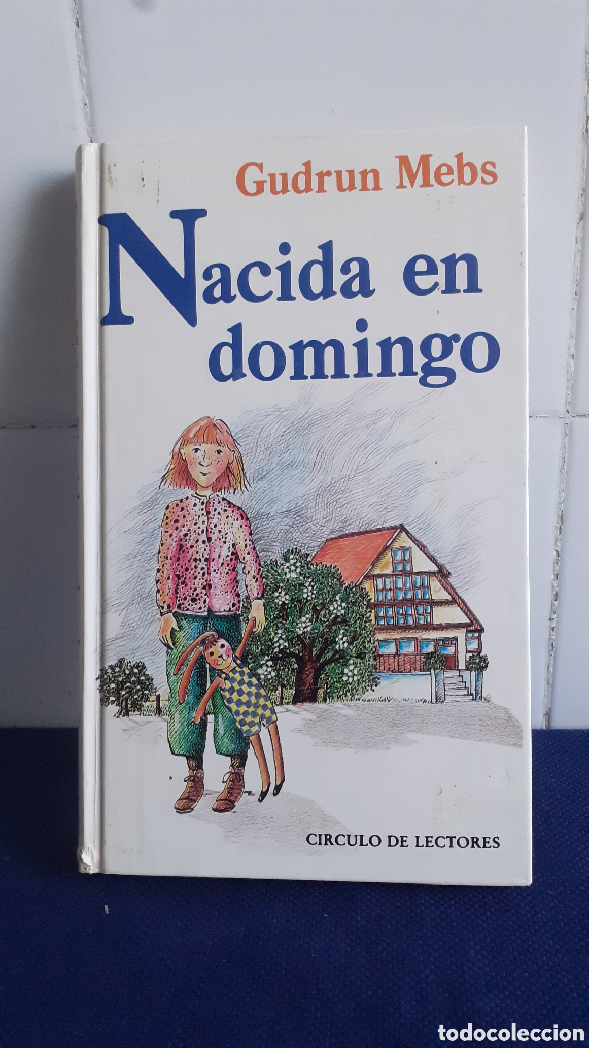 Libros de segunda mano: NACIDA EN DOMINGO, GUDRUN MEBS, ESTADO ACEPTABLE - Foto 1