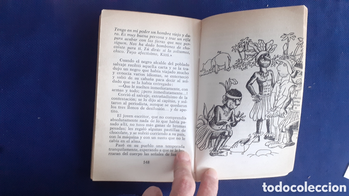 Libros de segunda mano: MOBY DICK BIBLIOTECA DE BOLSILLO JUNIOR, HERMANOS MONIGOTES II ESTADO ACEPTABLE - Foto 4