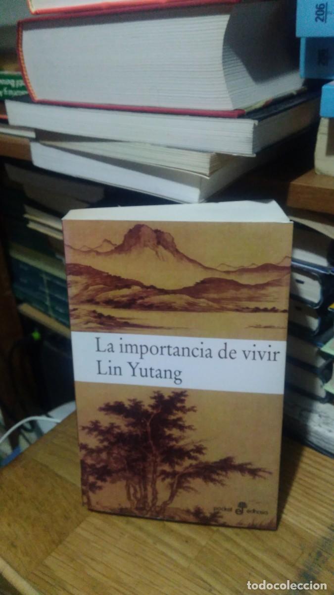 Libros de segunda mano: LA IMPORTANCIA DE VIVIR, LIN YUTANG, ED. EDHASA - Foto 1