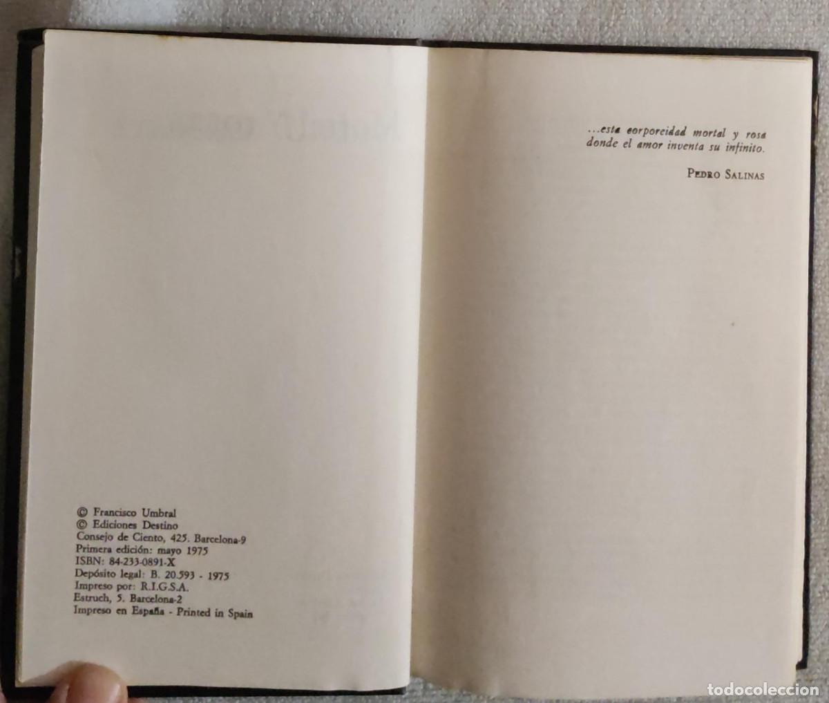 Libros de segunda mano: MORTAL Y ROSA. - Foto 6