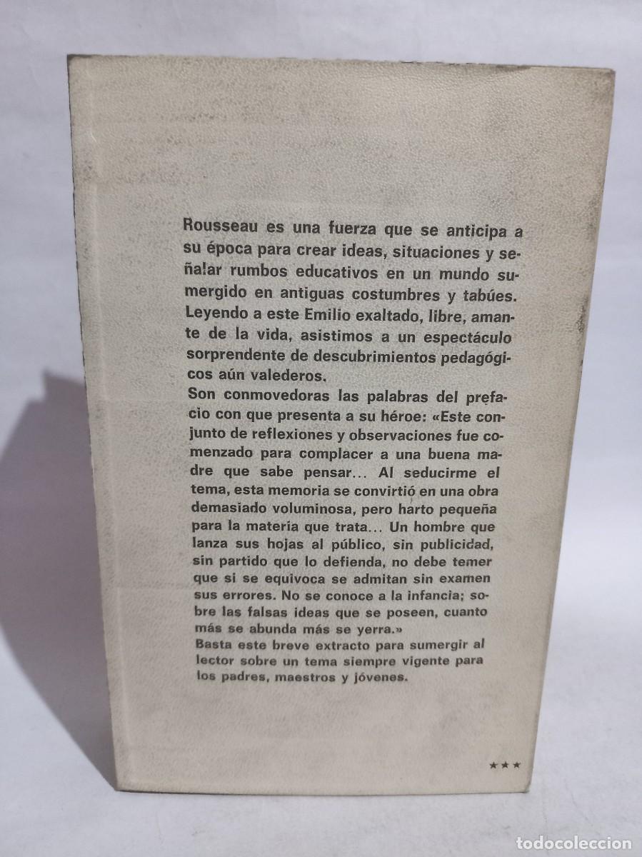 Libros de segunda mano: Rousseau - Emilio - 1972 - Foto 4