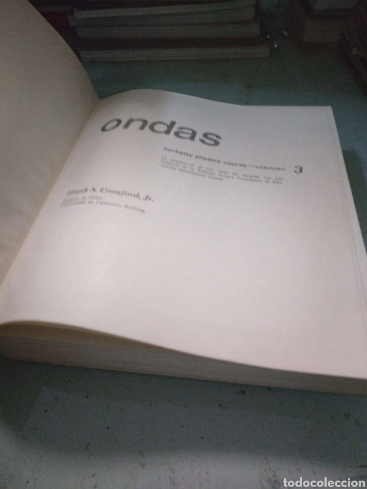 Libros de segunda mano: Ondas,Frank S.Crawford, BERKELEY, VOLUMEN 3 - Foto 2