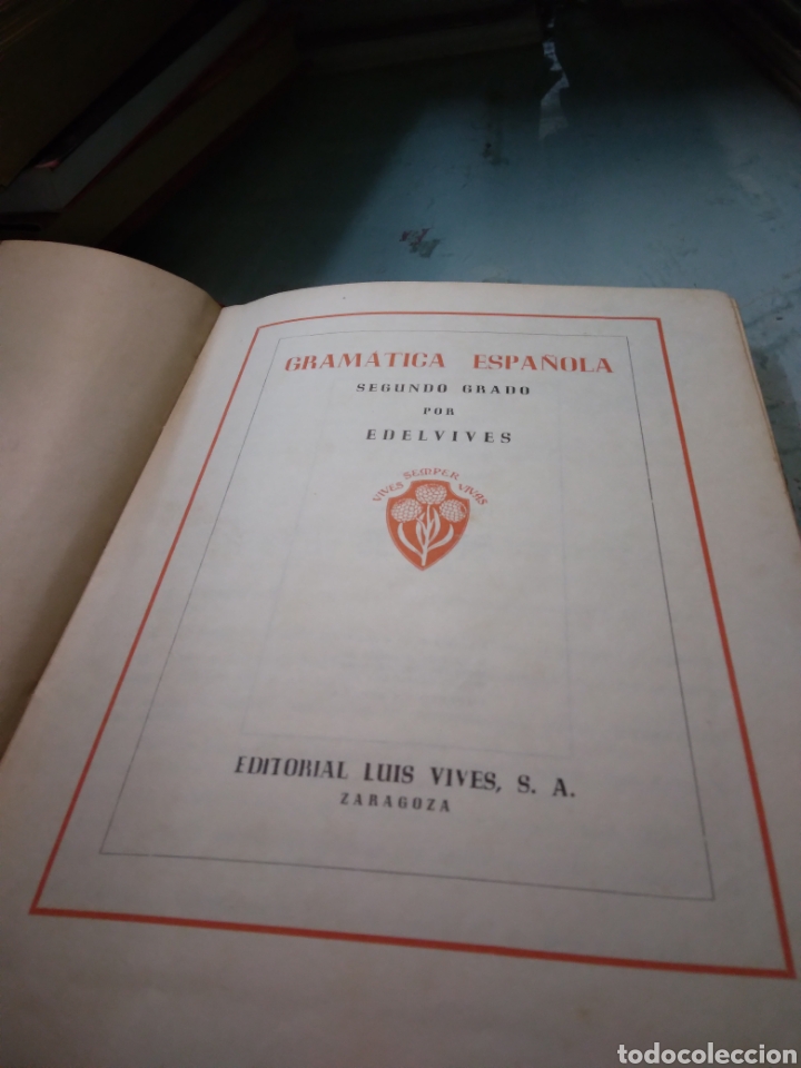 Libros de segunda mano: Gram&aacute;tica, Segundo Grado, Edelvives - Foto 2