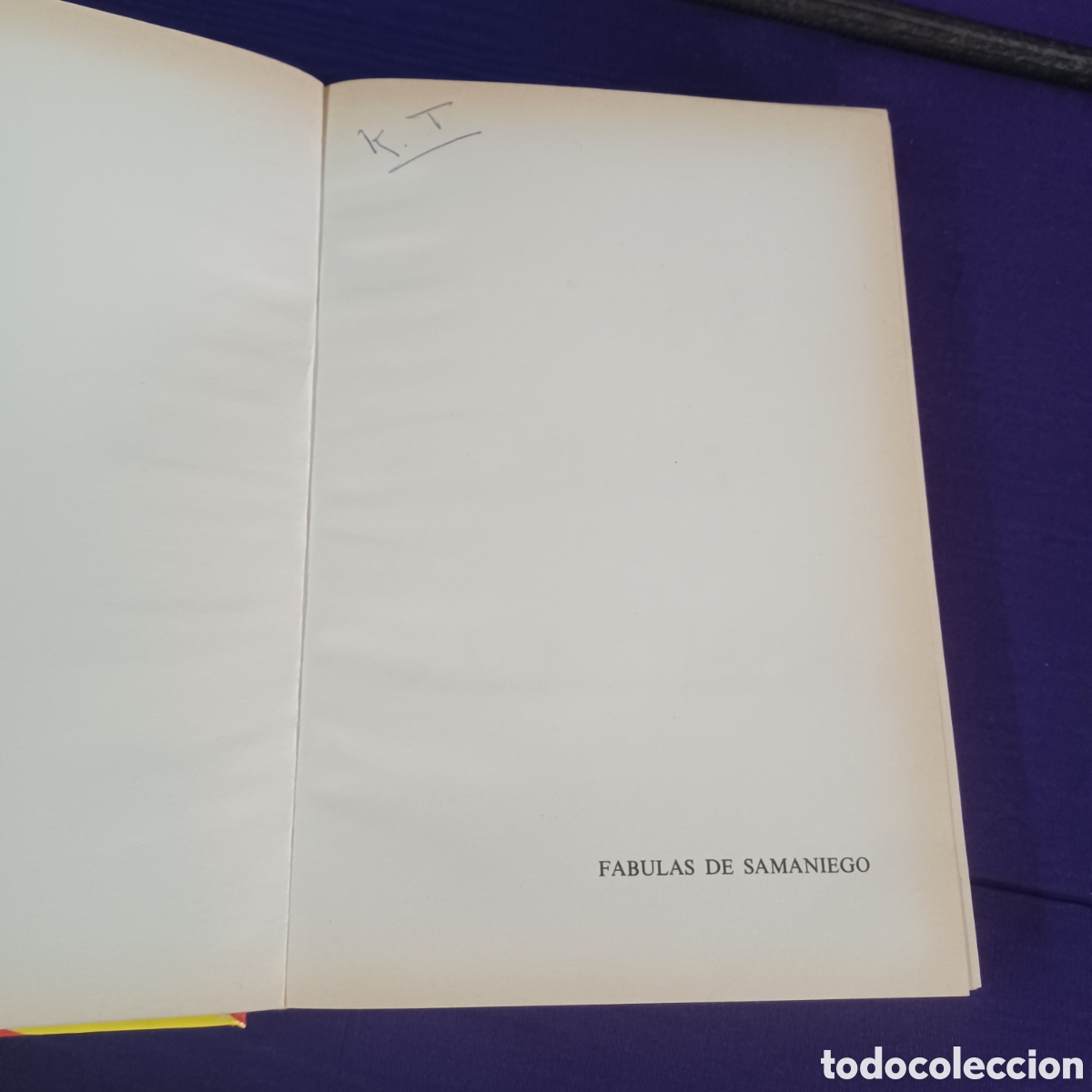 Libros de segunda mano: FABULAS DE SAMANIEGO - EDITORIAL EVEREST 1981 - Foto 2