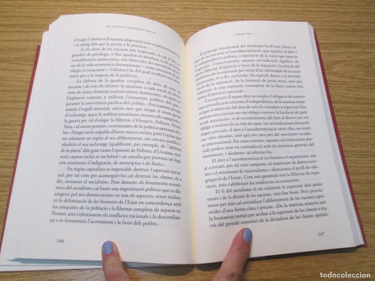 Libros de segunda mano: ANDREU NIN.ELS MOVIMENTS D&acute;EMANCIPACIO NACIONAL. EDITORIAL BASE. 2008 - Foto 10