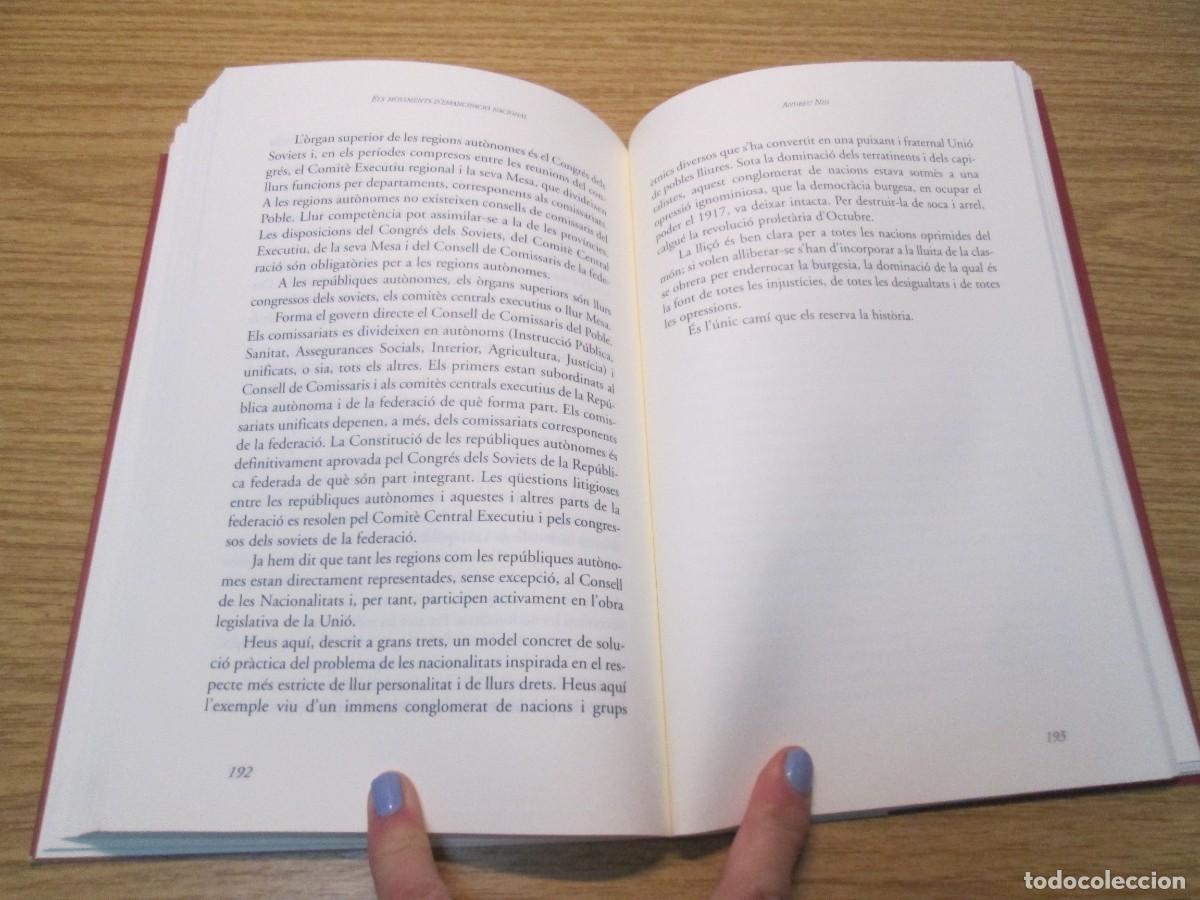 Libros de segunda mano: ANDREU NIN.ELS MOVIMENTS D&acute;EMANCIPACIO NACIONAL. EDITORIAL BASE. 2008 - Foto 12