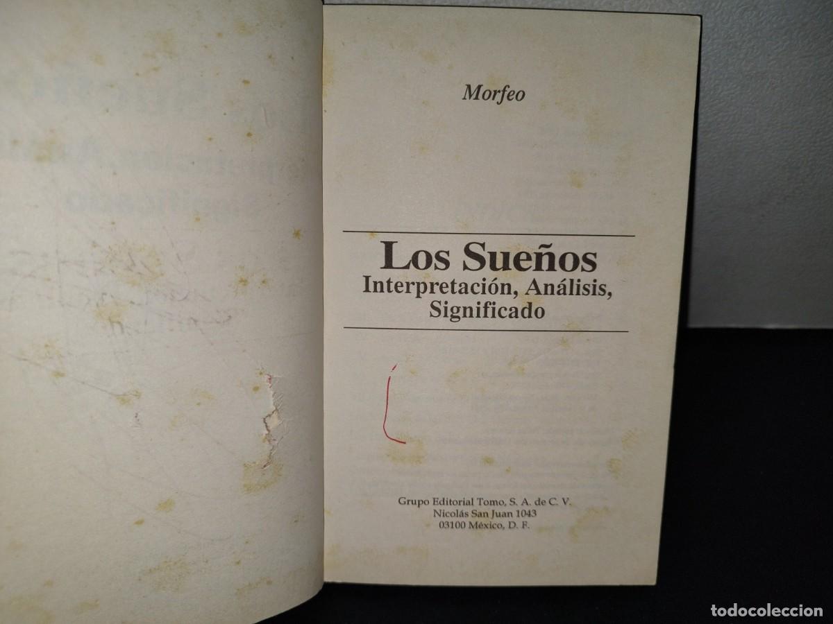 Libros de segunda mano: 61- LOS SUE&Ntilde;OS. INTERPRETACI&Oacute;N, AN&Aacute;LISIS, SIGNIFICADO - Foto 4