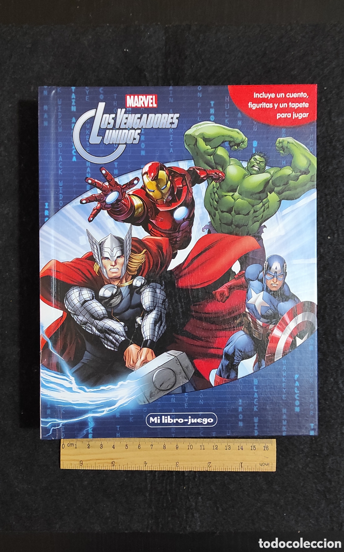 Libros de segunda mano: Los Avengers unidos. Libro juego Marvel - Foto 1