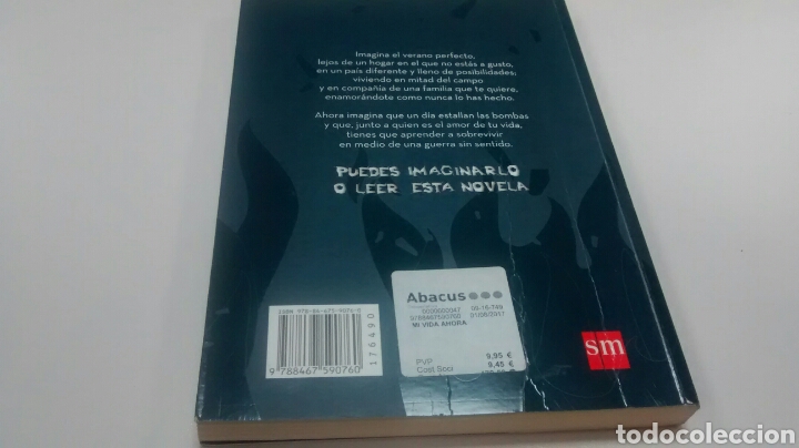Libros de segunda mano: MI VIDA AHORA DE MEG ROSOFF (SM) - Foto 2
