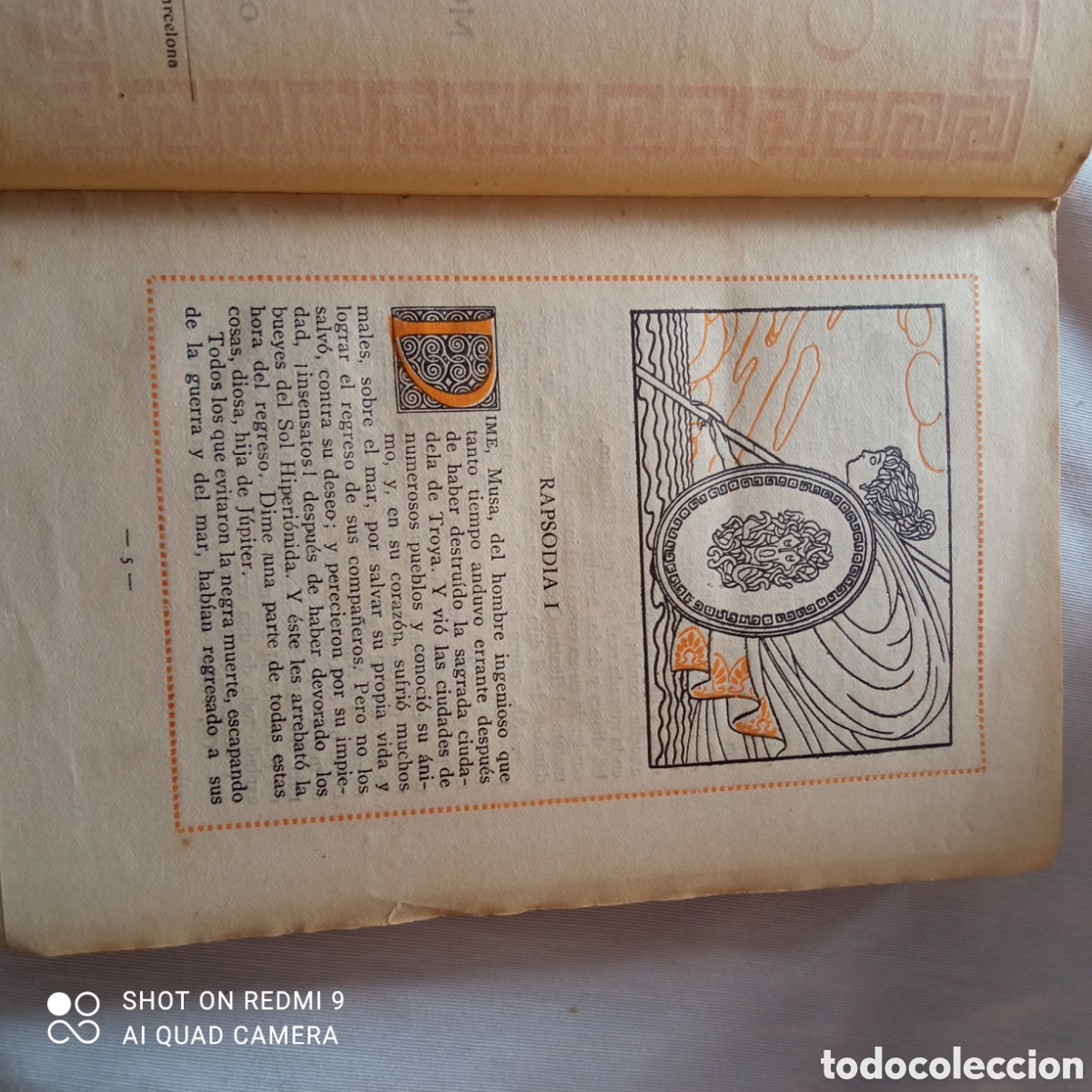 Libros de segunda mano: Odisea de Homero 1929 - Foto 3