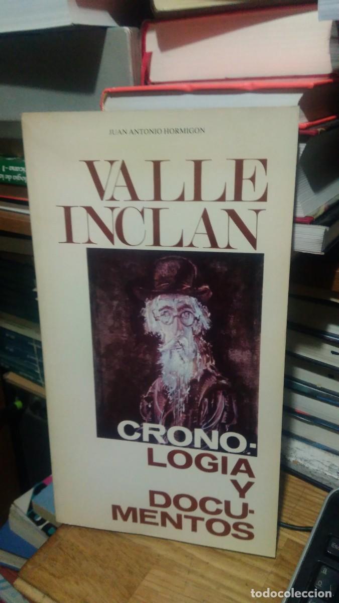 Libros de segunda mano: CRONOLOG&Iacute;A Y DOCUMENTOS, VALLE INCLAN, JUAN ANTONIO HORMIGON - Foto 1