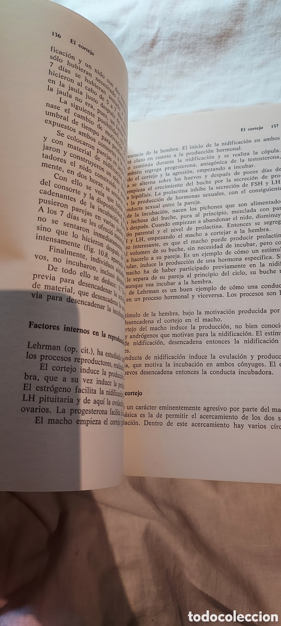 Libros de segunda mano: INTRODUCCION A LA ETOLOGIA.ANDRES DE HARO.EDICIONES OMEGA 1983 - Foto 8