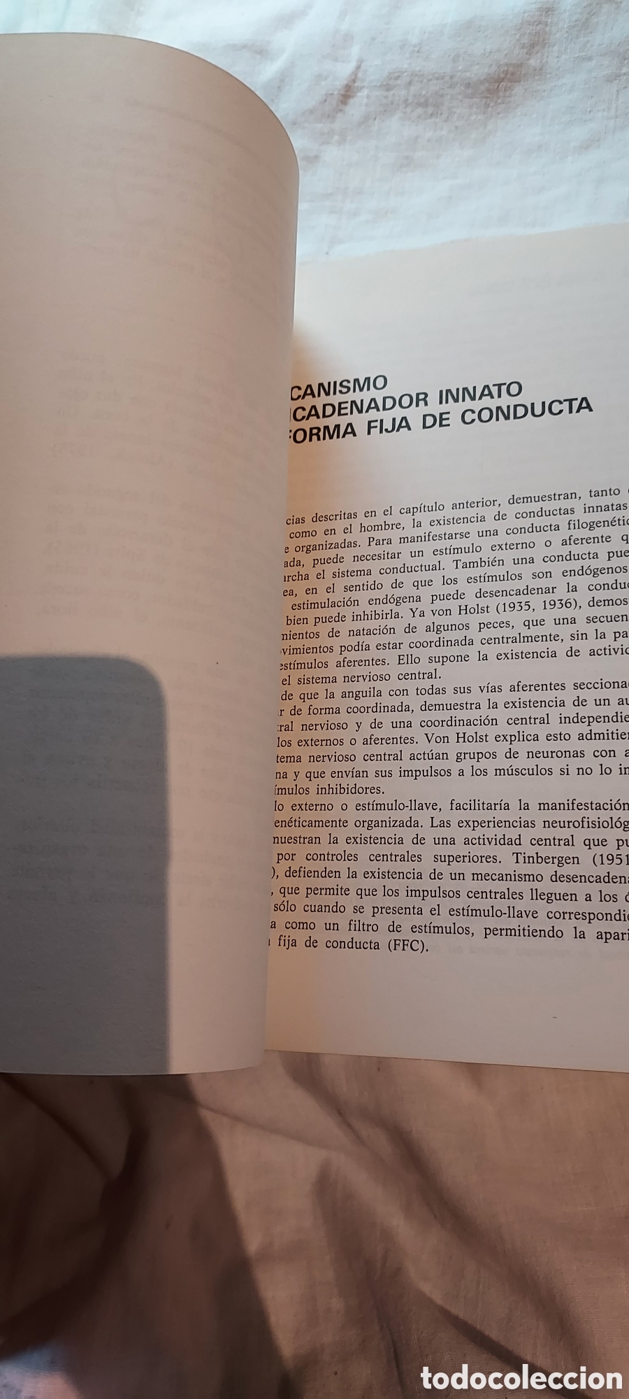 Libros de segunda mano: INTRODUCCION A LA ETOLOGIA.ANDRES DE HARO.EDICIONES OMEGA 1983 - Foto 12