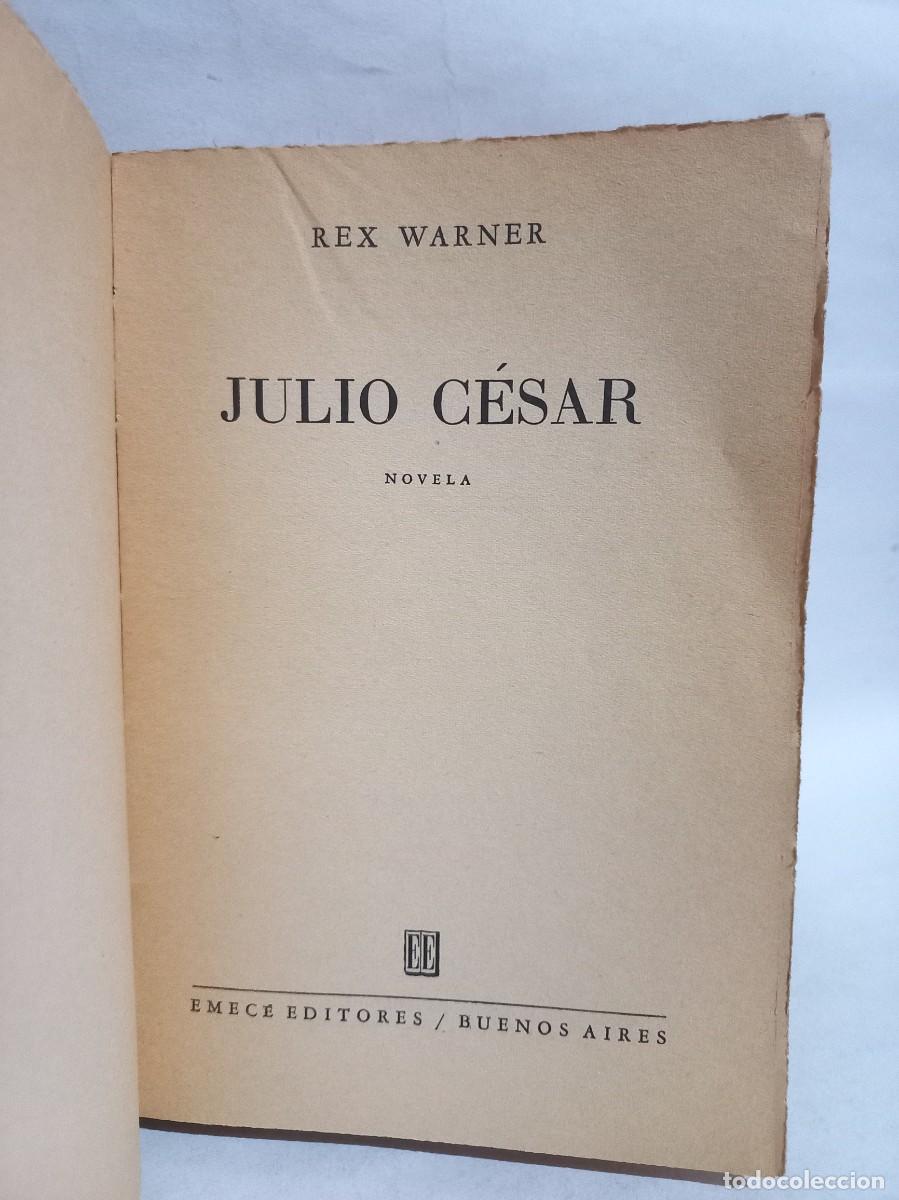 Libros de segunda mano: Rex Warner - Julio C&eacute;sar - 1960 - Foto 3