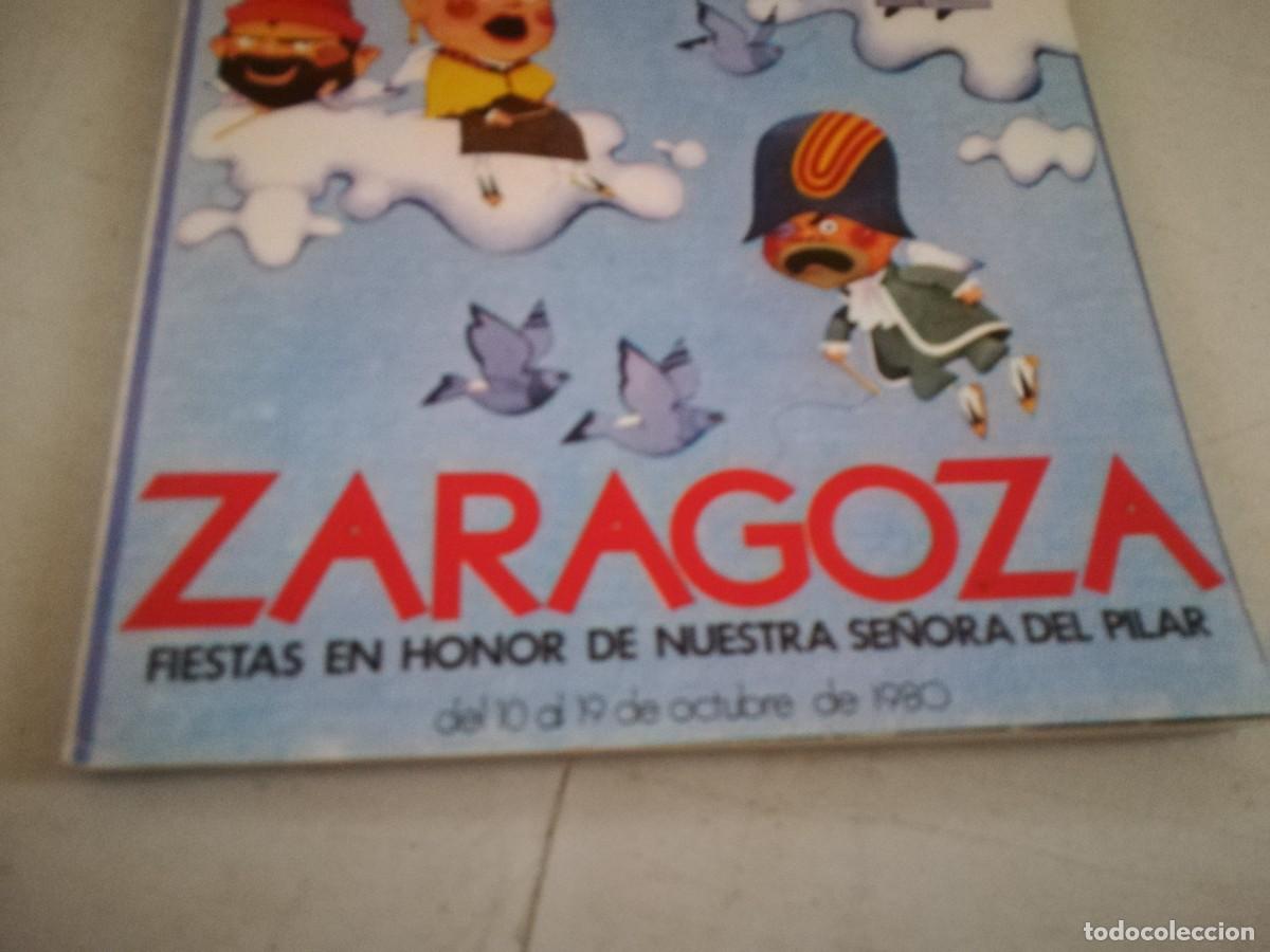 Libros de segunda mano: PROGRAMA FIESTAS PILAR ZARAGOZA 1980 / CONS342 / ARAGON - Foto 2