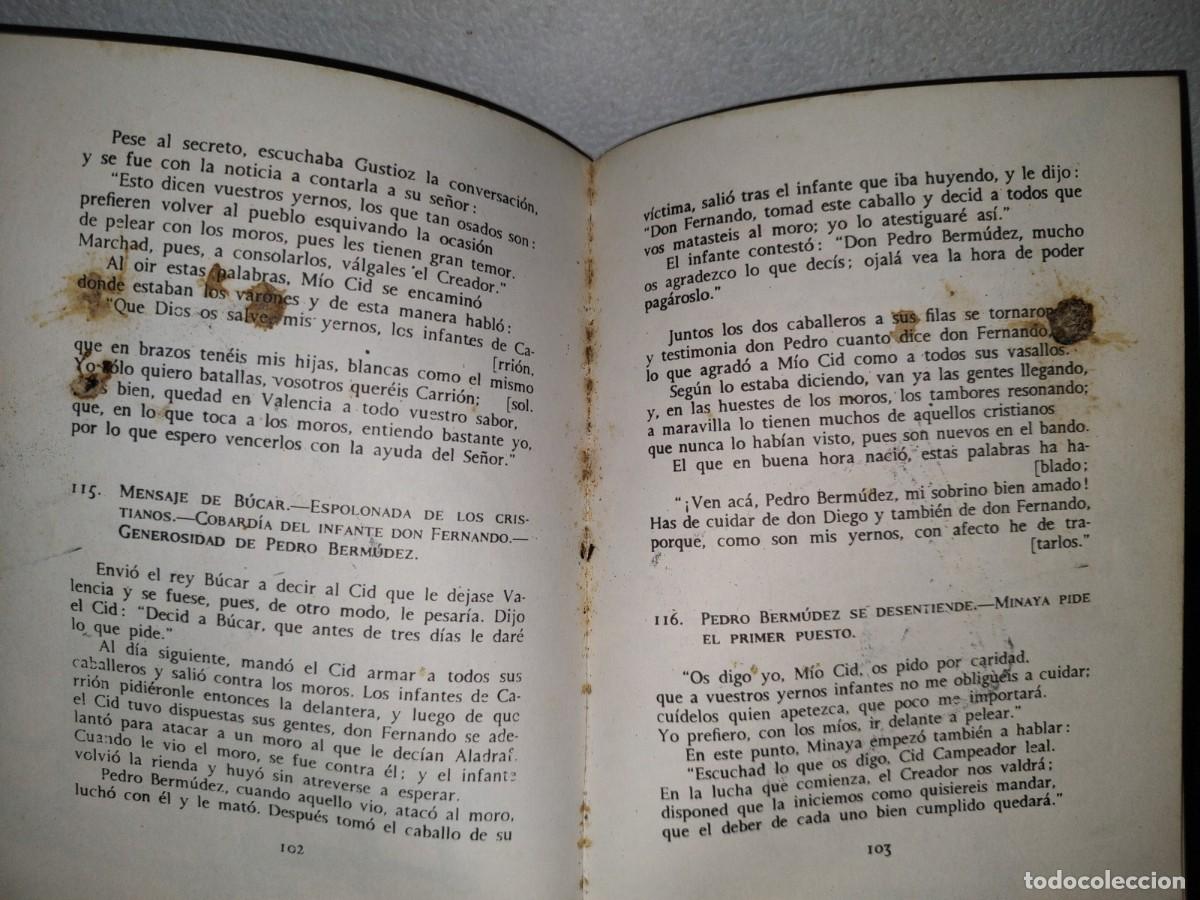 Libros de segunda mano: 61- POEMA DEL MIO CID - 1968 - Foto 6