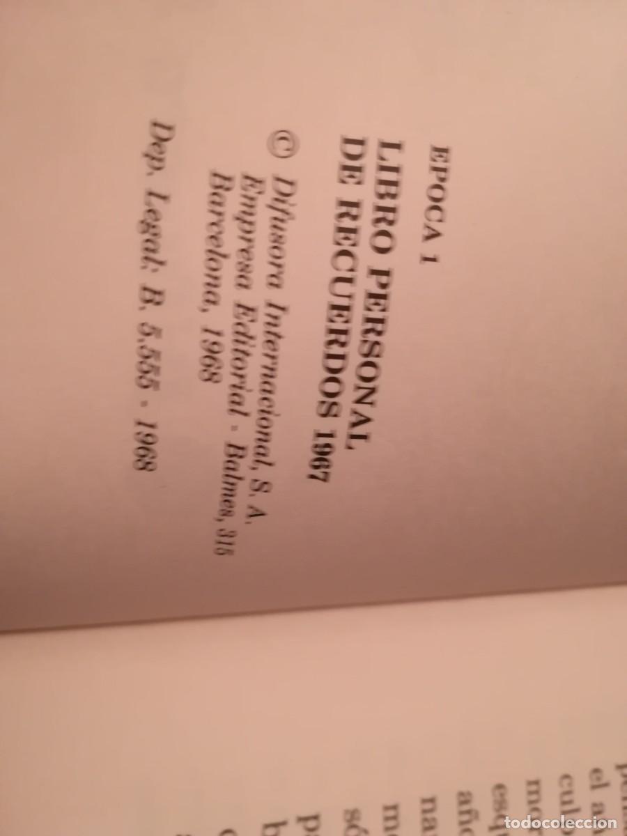 Libros de segunda mano: LIBRO PERSONAL 67 DE RECUERDOS / CONS 323 / DIFUSORA INTERNACIONAL - Foto 3
