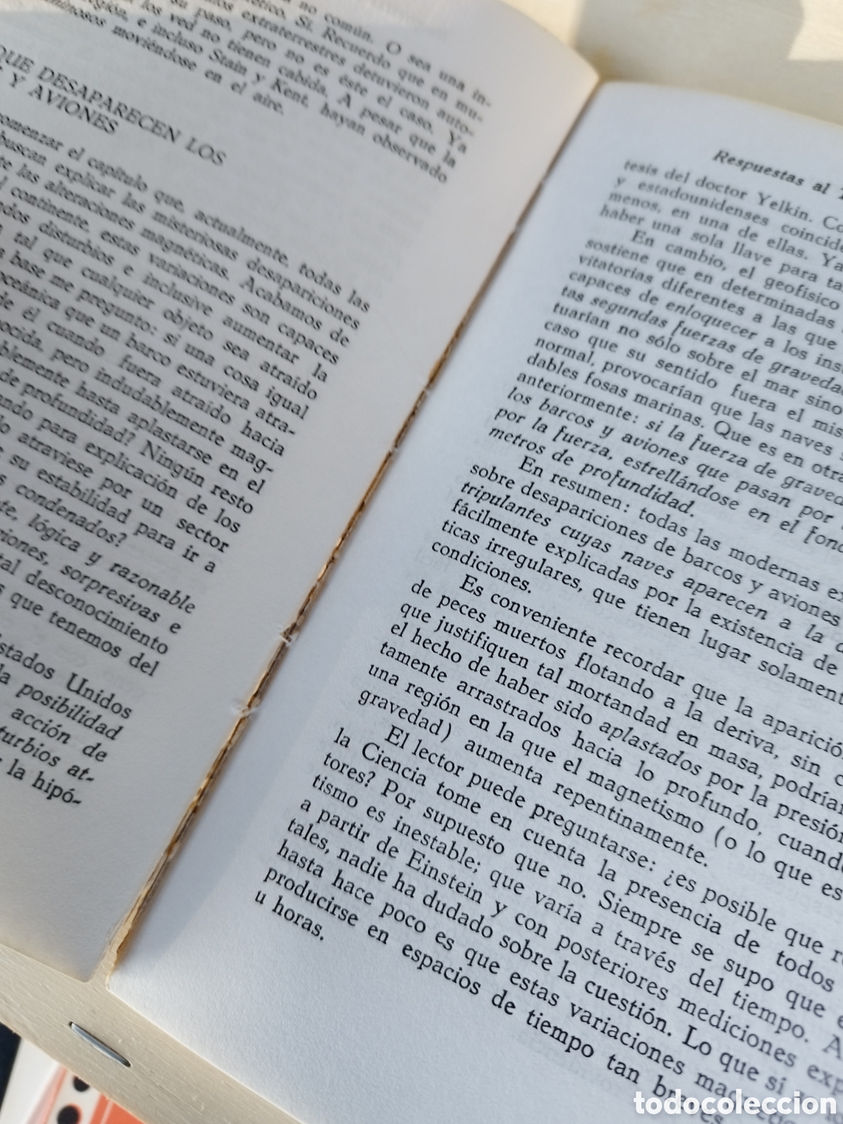 Libros de segunda mano: Libro Respuestas Al Tri&aacute;ngulo de las Bermudas - Antonio Las Heras - - Foto 6