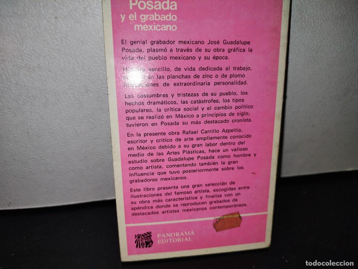 Libros de segunda mano: 61- POSADA Y EL GRABADO MEXICANO - RAFAEL CARRILLO A. - Foto 3