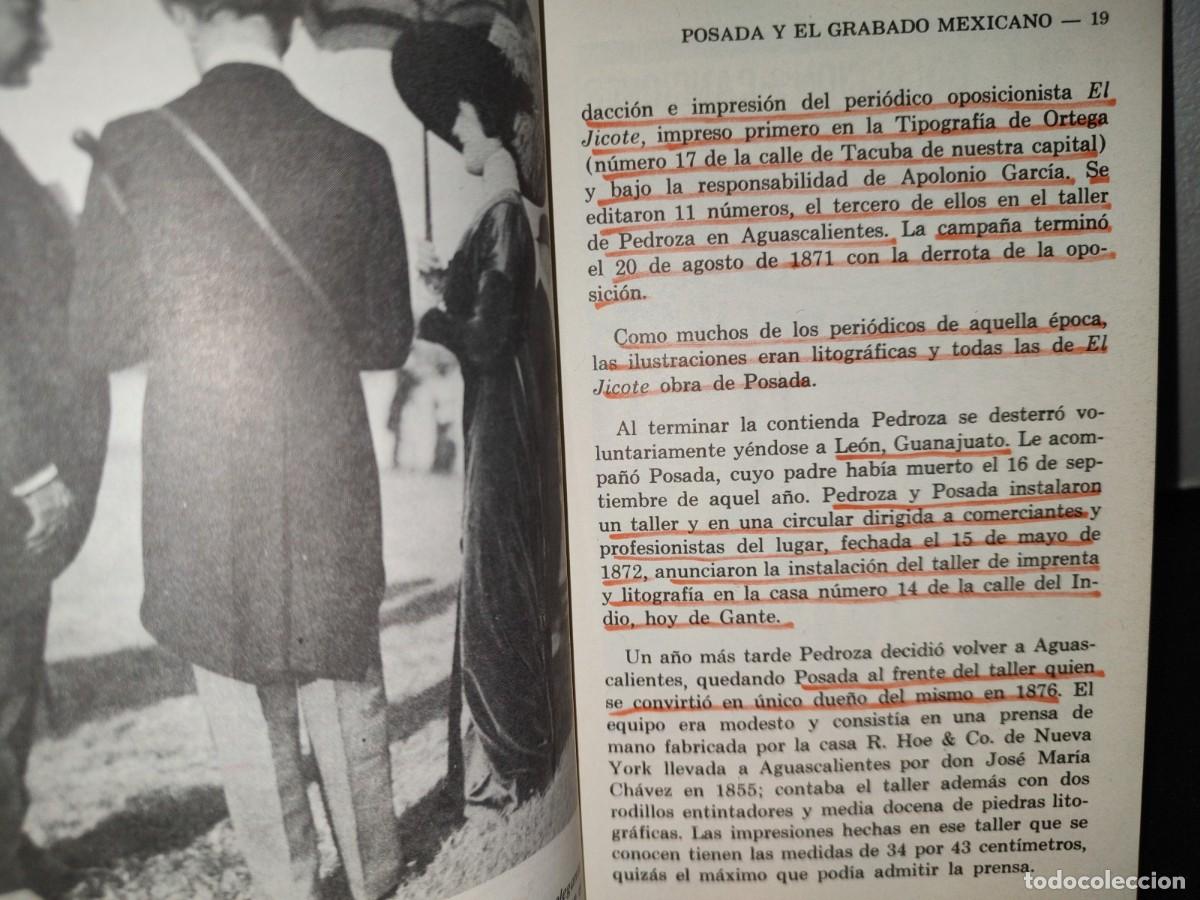 Libros de segunda mano: 61- POSADA Y EL GRABADO MEXICANO - RAFAEL CARRILLO A. - Foto 8