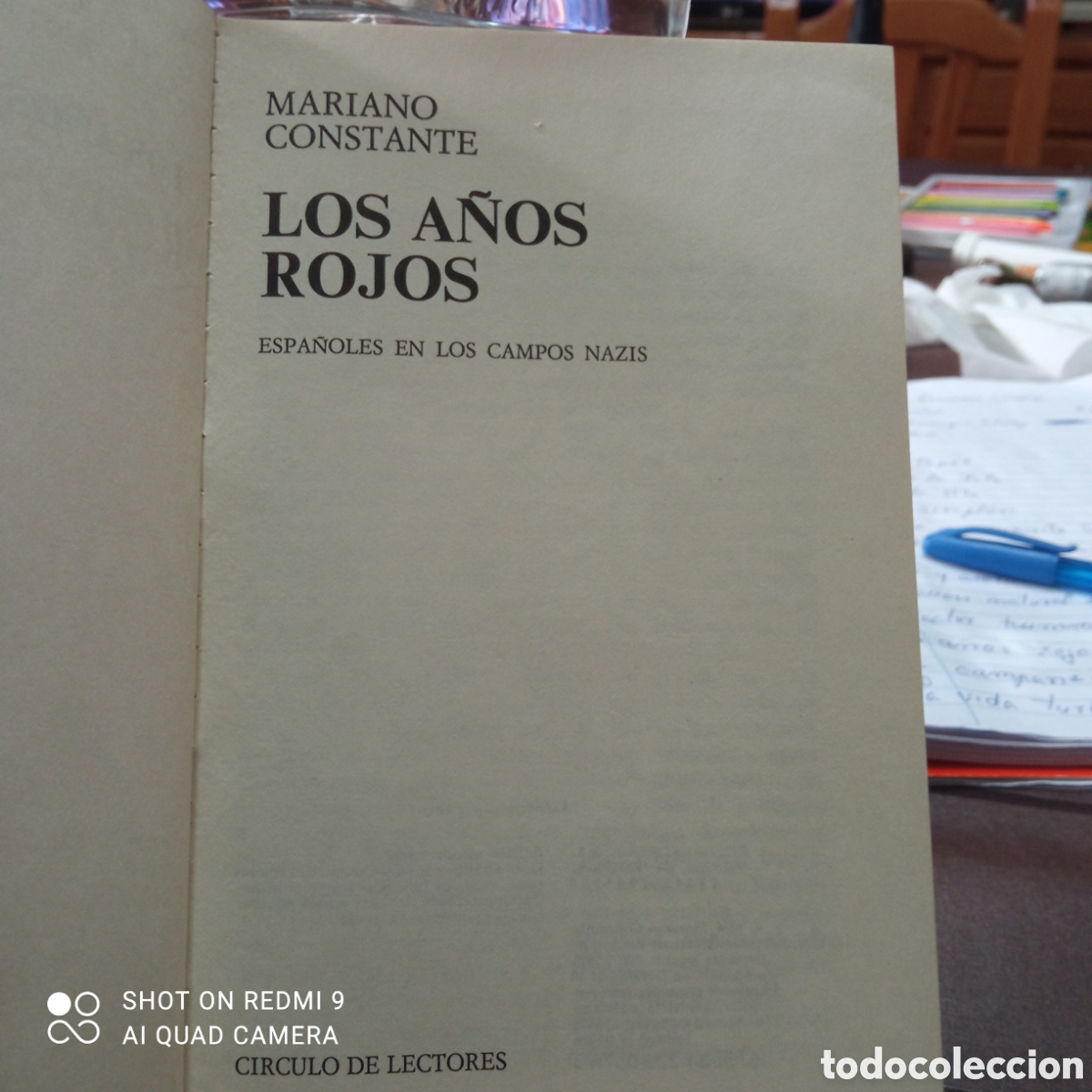 Libros de segunda mano: Los a&ntilde;os rojos - Foto 2
