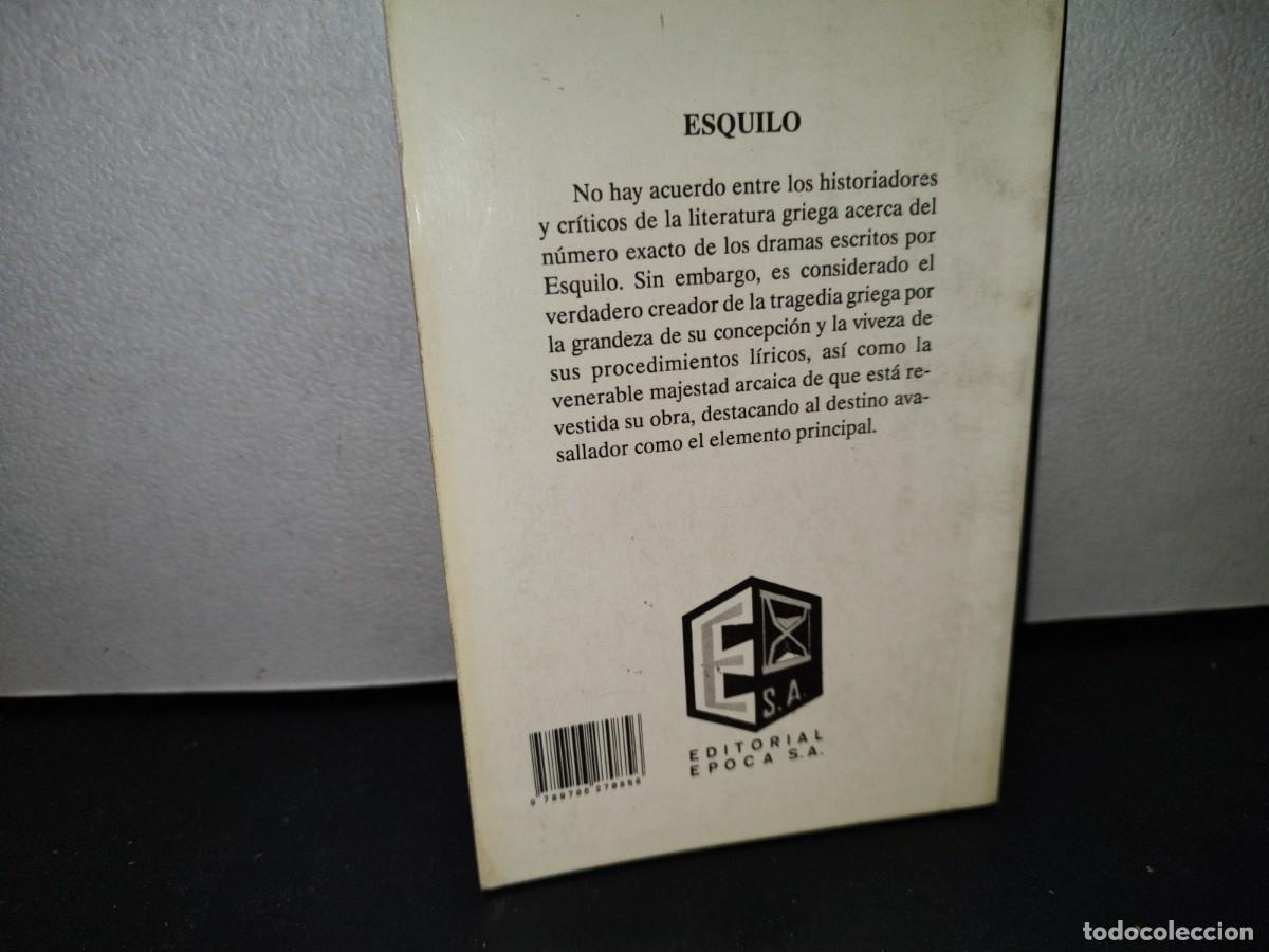 Libros de segunda mano: 61- SIETE TRAGEDIAS - ESQUILO - Foto 3