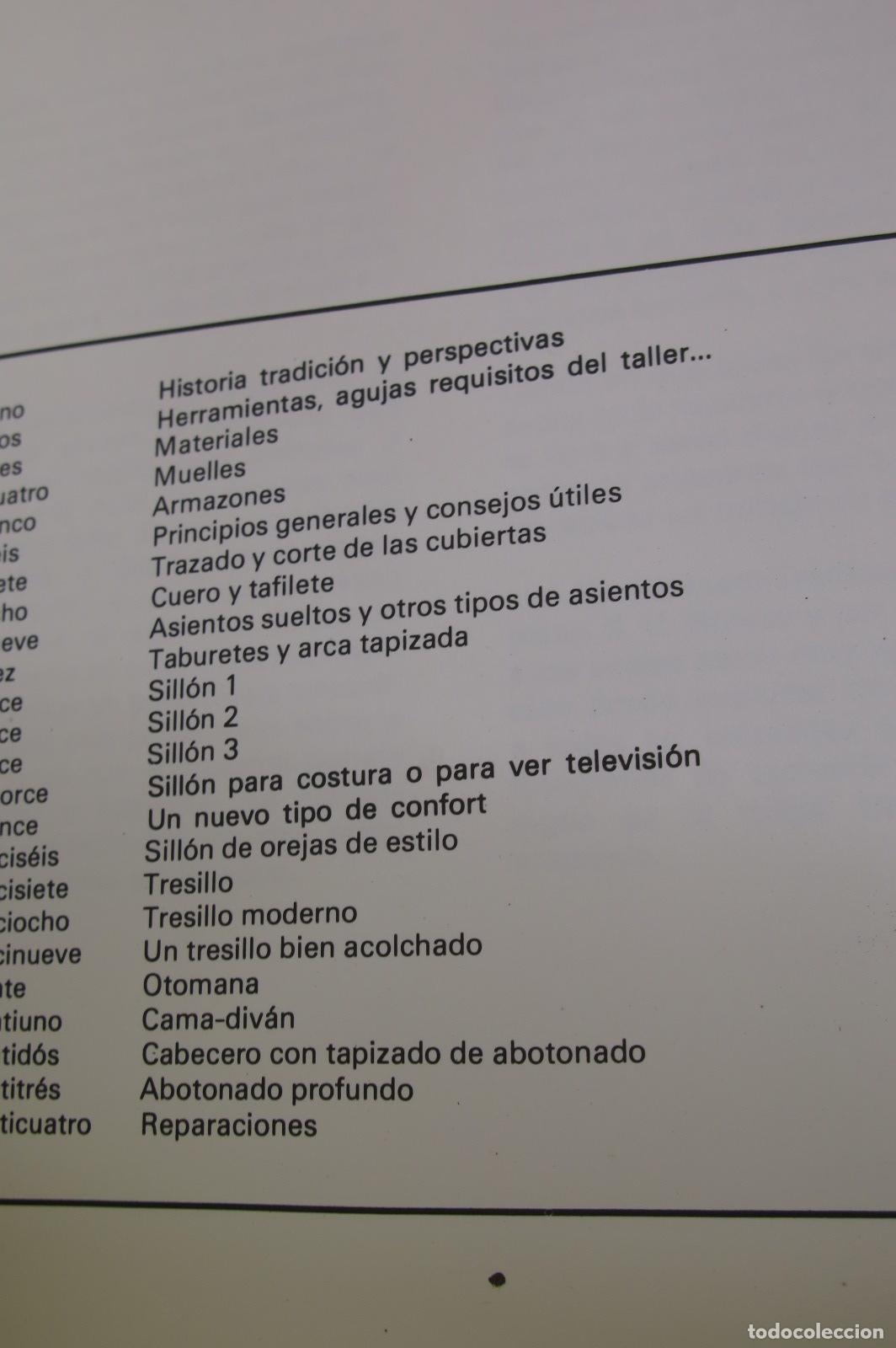 Libros de segunda mano: Pr&aacute;ctica del tapizado. Howes - Foto 2