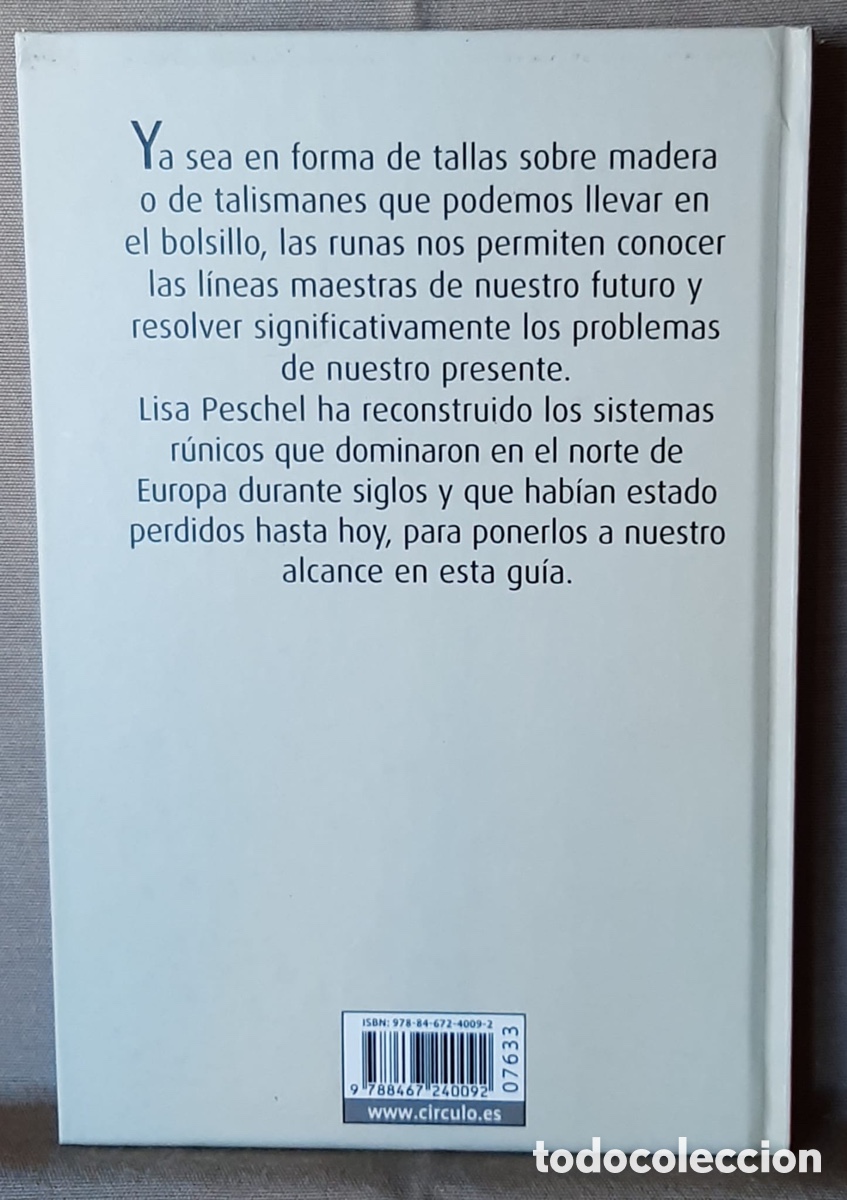 Libros de segunda mano: Gu&iacute;a pr&aacute;ctica de las runas. Lisa Peschel. - Foto 2