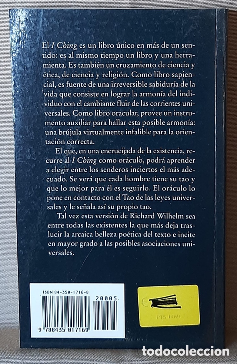 Libros de segunda mano: I Ching. El libro de las mutaciones. - Foto 2