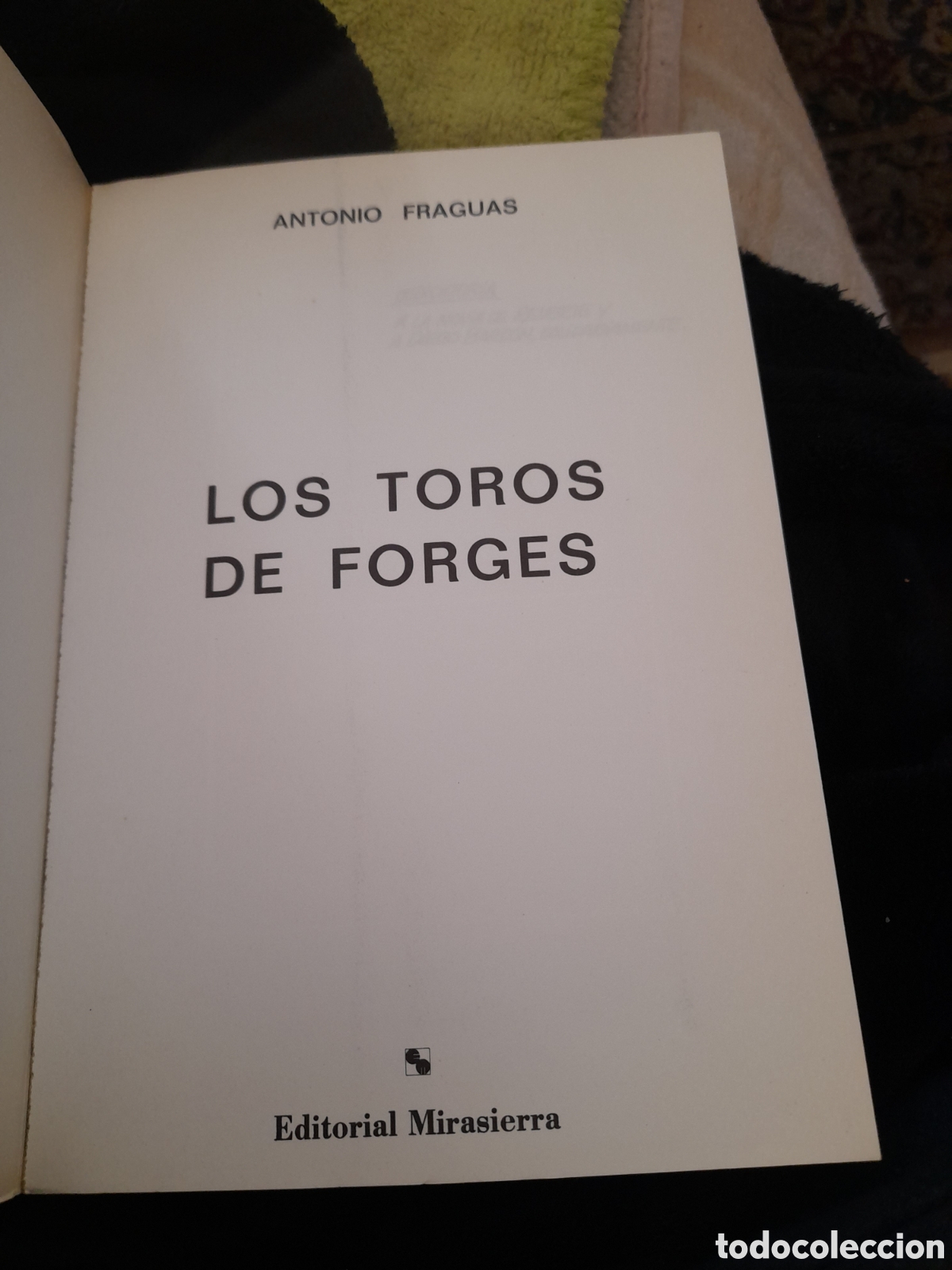 Libros de segunda mano: Los Toros de Forges - Foto 2