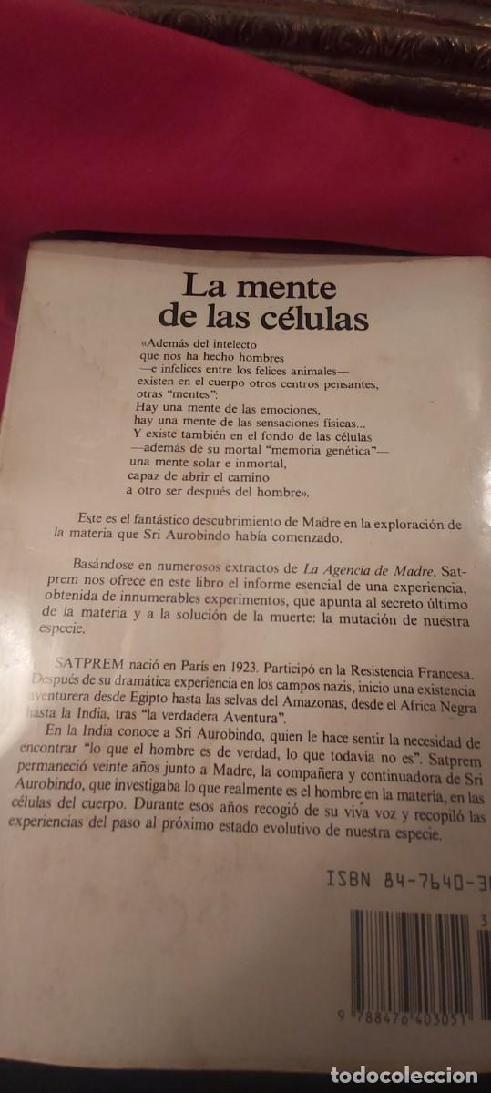Libros de segunda mano: La mente de las c&eacute;lulas o la mutaci&oacute;n deseada de nuestra especie. Satprem Edaf 1989 - Foto 2